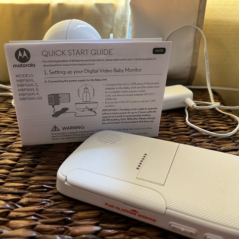 Motorola baby monitor